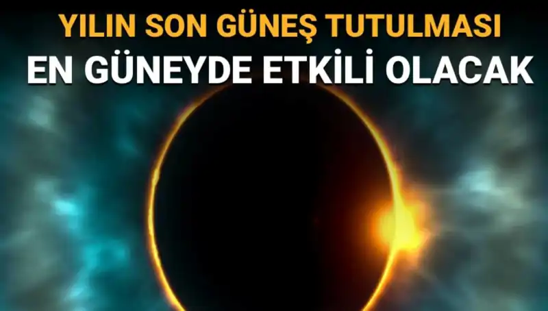 Eylül'deki Güneş Tutulması: Ay, Güneş'in Yüzde 85'ini Örtecek!