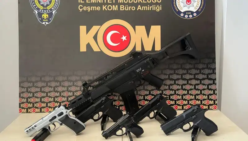 Çeşme'de Suç Organizatörlerine Büyük Darbe: Üç Kişi Tutuklandı