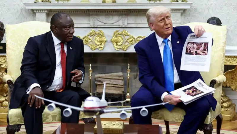 Trump’tan Çarpıcı Açıklama: Güney Afrika'da Beyazlara Soykırım İddiası!