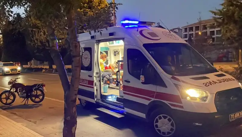 Motosiklete Çarpan Otomobil Sürücüsü Kaçtı: 70 Metre Sürüklenen Kaza!