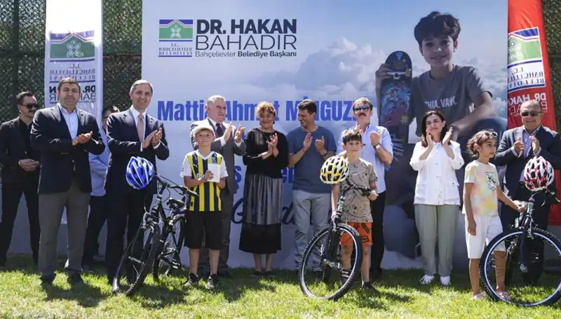 Bahçelievler'de Yeni Bir Dönem: Mattia Ahmet Minguzzi Skate Parkı Açıldı