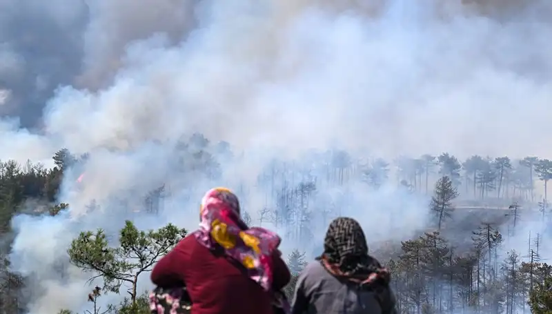 Bursa'da Yangınlar Sönse de Hava Kirliliği Yakında Bitmeyecek