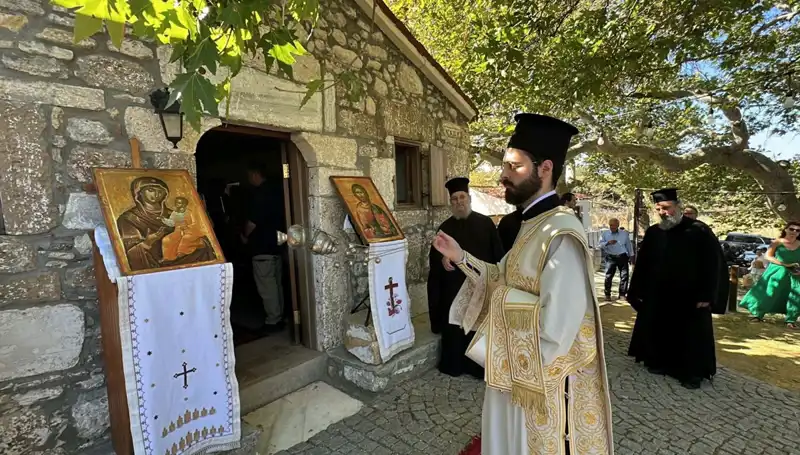 Bozcaada'da Renkli ve Coşkulu Aya Paraskevi Günü Kutlaması